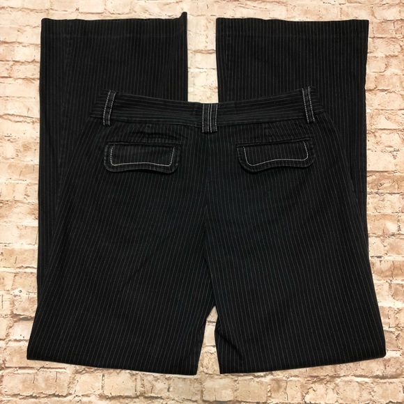 Bebe Pinstripe Dress Slacks / Trousers - Picture 3 of 8